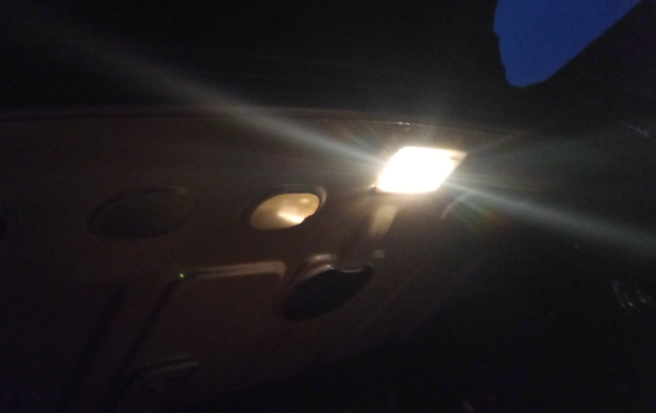 Освещение багажника автомобиля Рено Логан