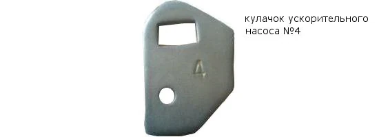 Это кулачок №4 ускорительного насоса карбюратора Солекс 21073