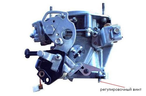 Регулировка положения дроссельной заслонки 2-й камеры карбюратора Солекс 21083 (2108, 21081)