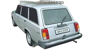 Подсветка заднего номера ВАЗ 2104